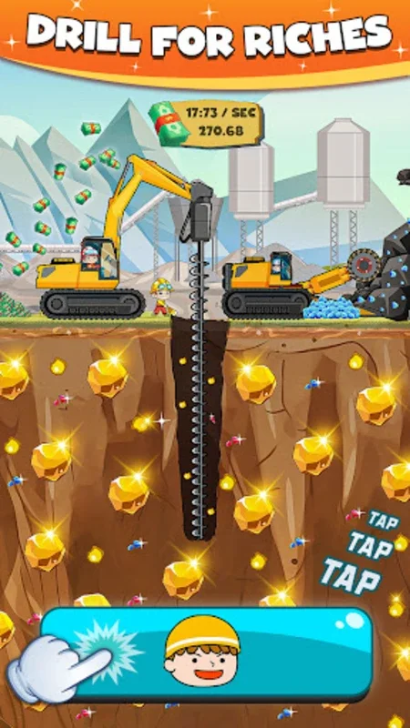 Idle Miner Gold Clicker Games for Android: Build Your Gold Empire