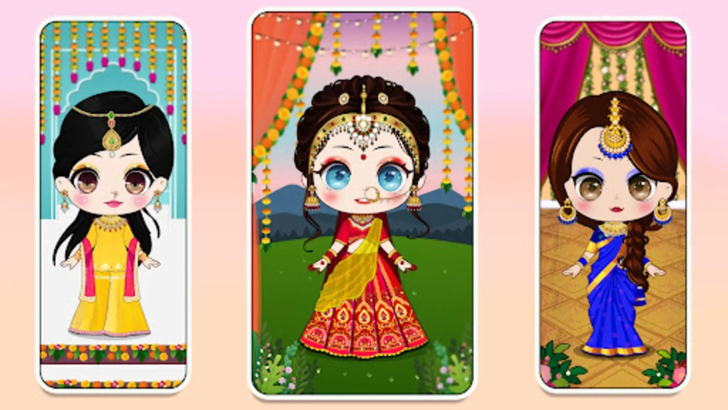 Doll DressUp Game for Android - Explore Indian Wedding Fashion