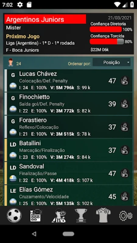 Brasfoot for Android - Manage Your Football Team