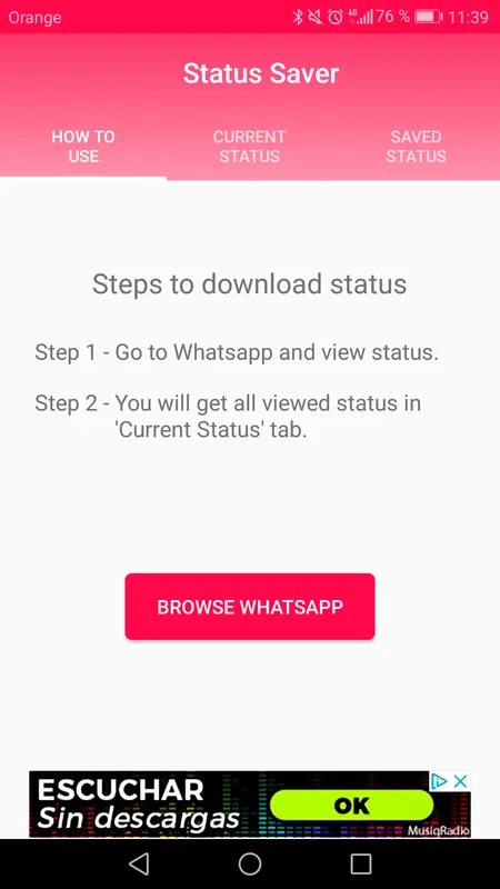 Status Saver for Android - Save WhatsApp Contact Statuses