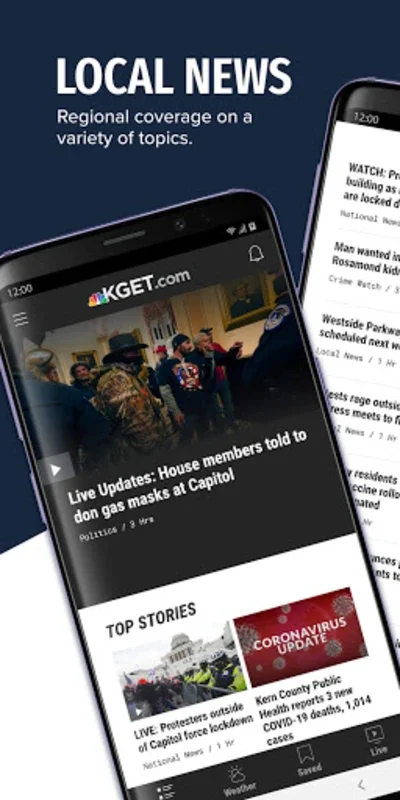 17 News for Android - Local Kern County Updates