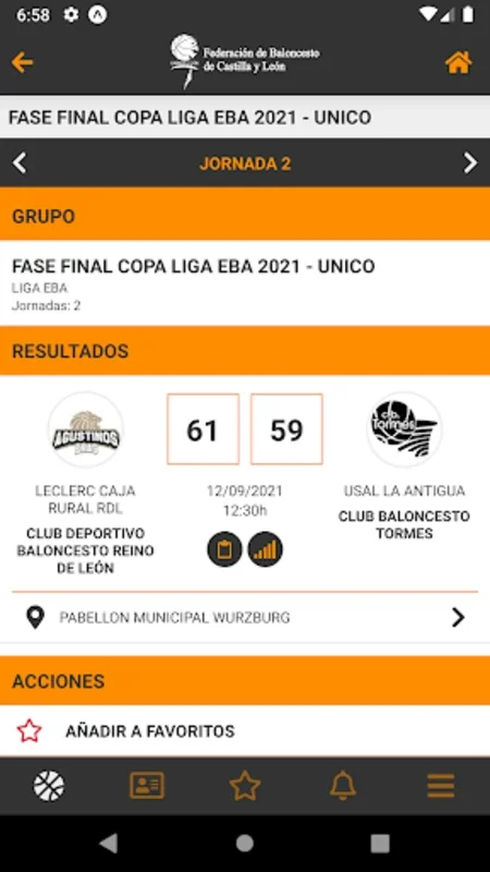 FBCYL for Android - Stay Updated with Castilla y León Basketball