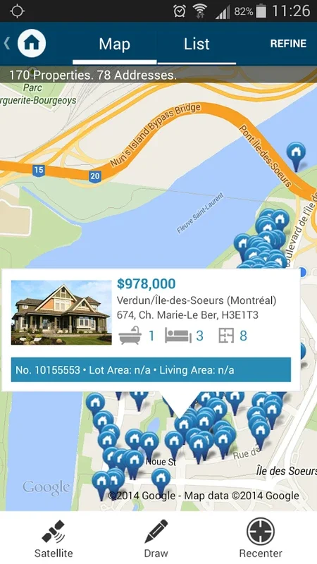 Centris.ca for Android - Simplify Québec Home Search