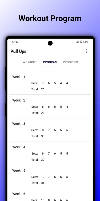 Pull Ups for Android - Download the APK from AppHuts