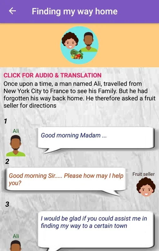 Learning French Plus stories for Android: Enhance Your Language Skills