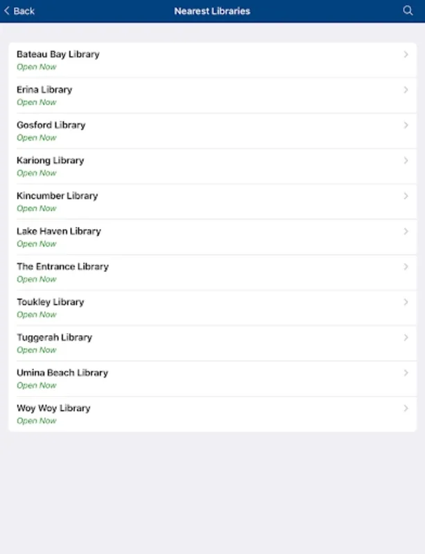 Central Coast Library Service for Android - Streamlined Access