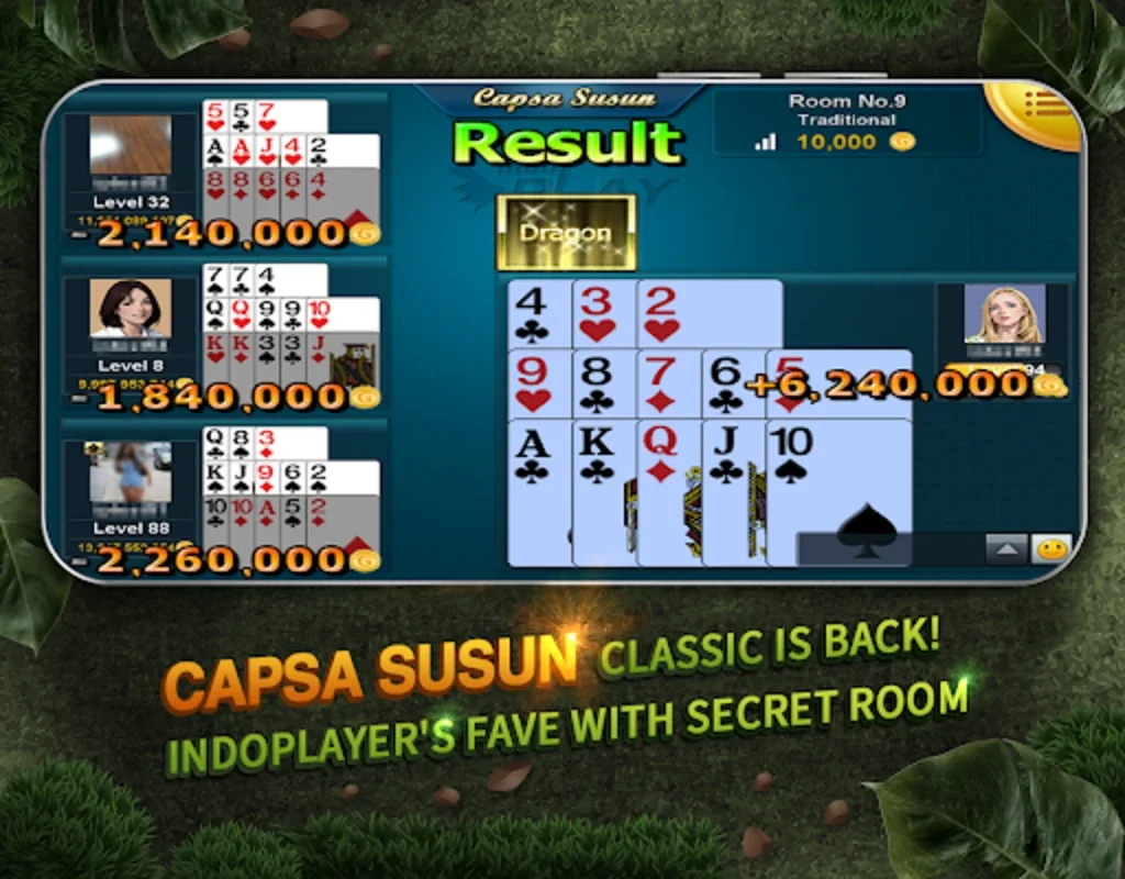 Indoplay-Capsa Domino QQ Poker for Android - No Downloading Needed