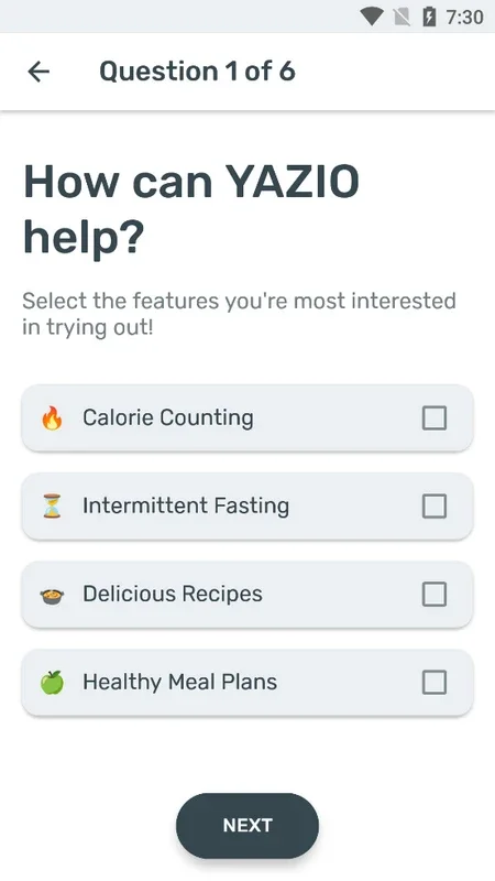 YAZIO for Android - Manage Calories Easily