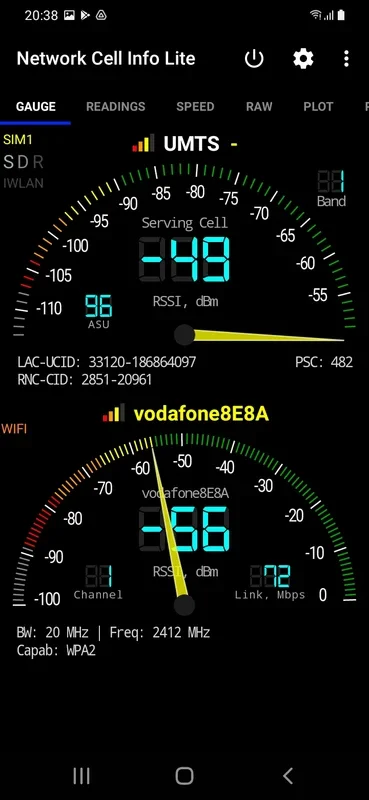 Network Cell Info Lite for Android - Analyze Mobile Network