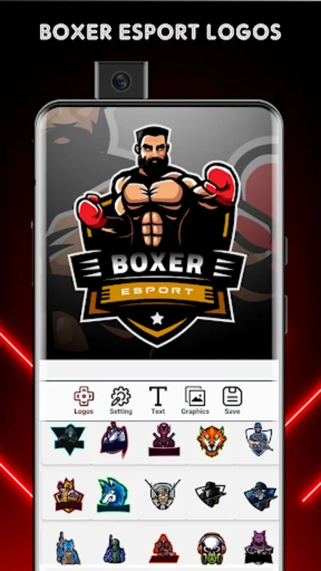 Esports Gaming Logo Maker for Android - Professional Logo Creation