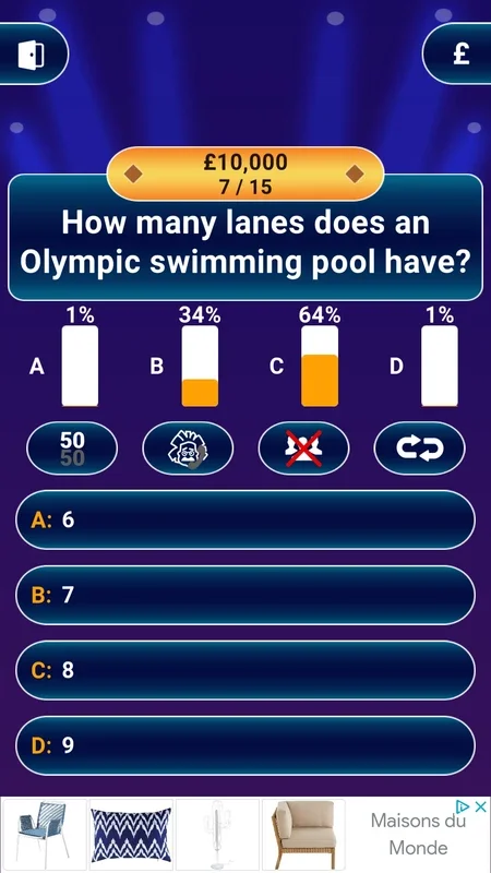 MILLIONAIRE TRIVIA Game Quiz for Android - Test Your Knowledge