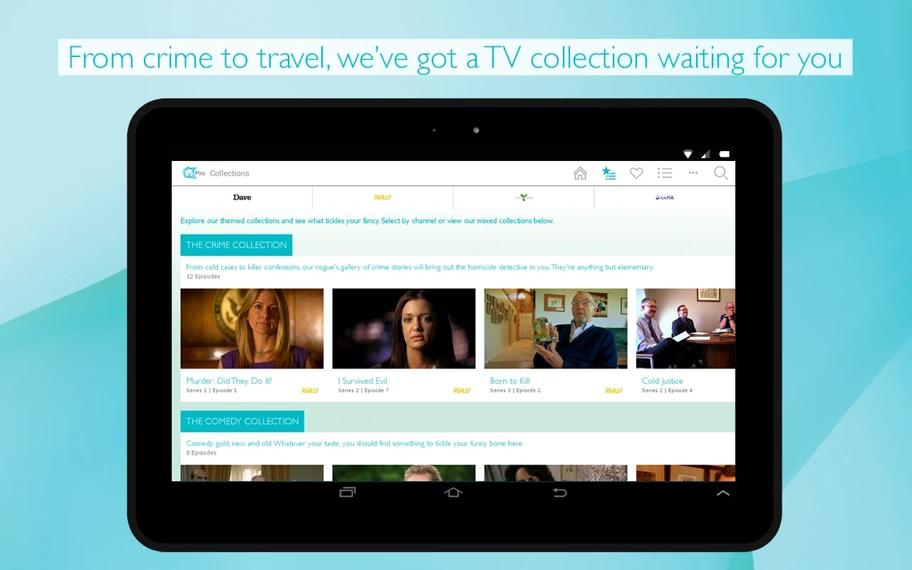 UKTV Play for Android - Stream UK TV Shows Anytime