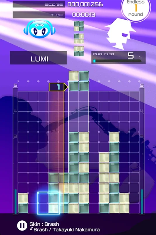 LUMINES パズル&ミュージック NEO for Android: Engaging Puzzle Game