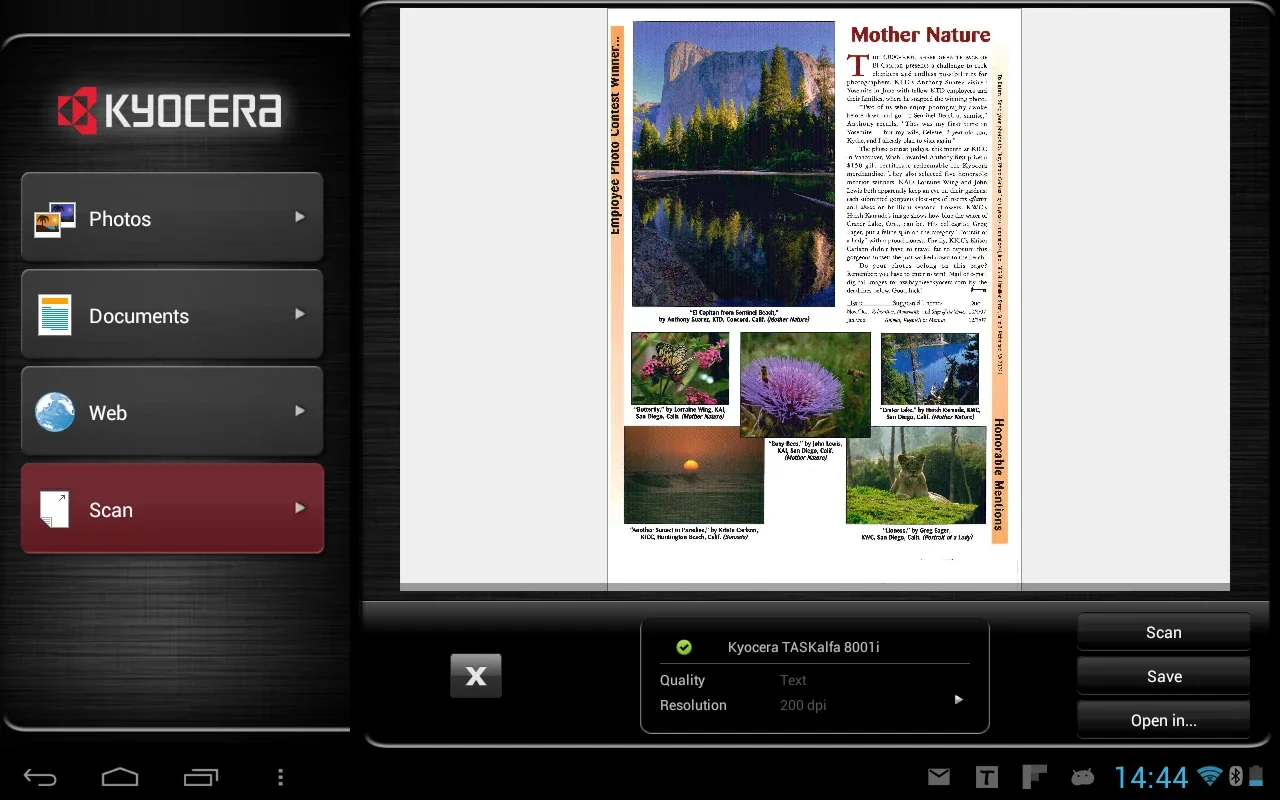 KYOCERA Print for Android - Efficient Printing and Scanning