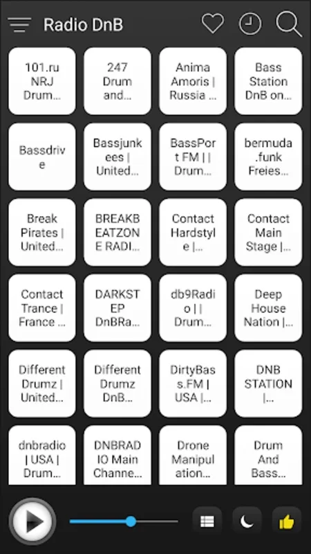 Radio DnB for Android - Stream Drum and Bass Easily