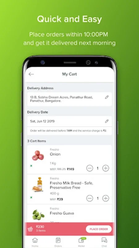 bbdaily: Online Milk & Grocery for Android - Hassle - Free Daily Essentials Delivery