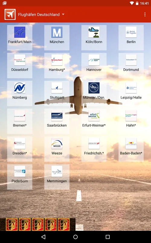 Flughafen Info for Android - Quick Airport Info App