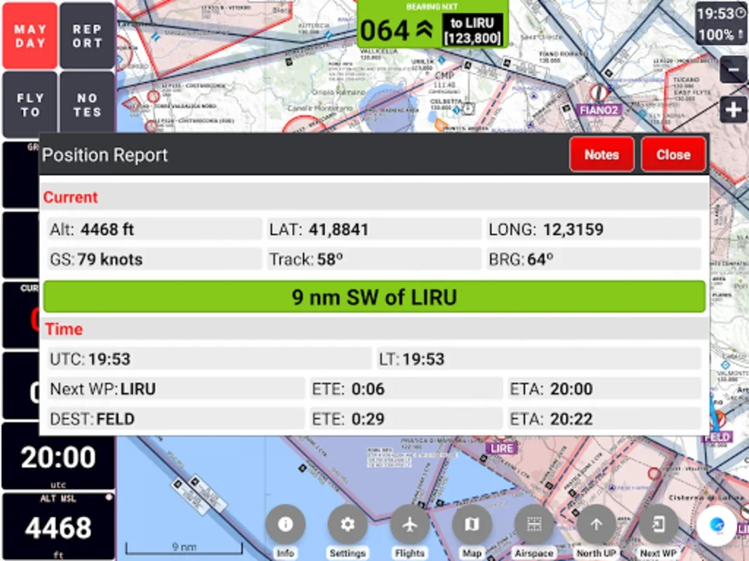 GPS Air Navigator for Android: Advanced VFR Navigation