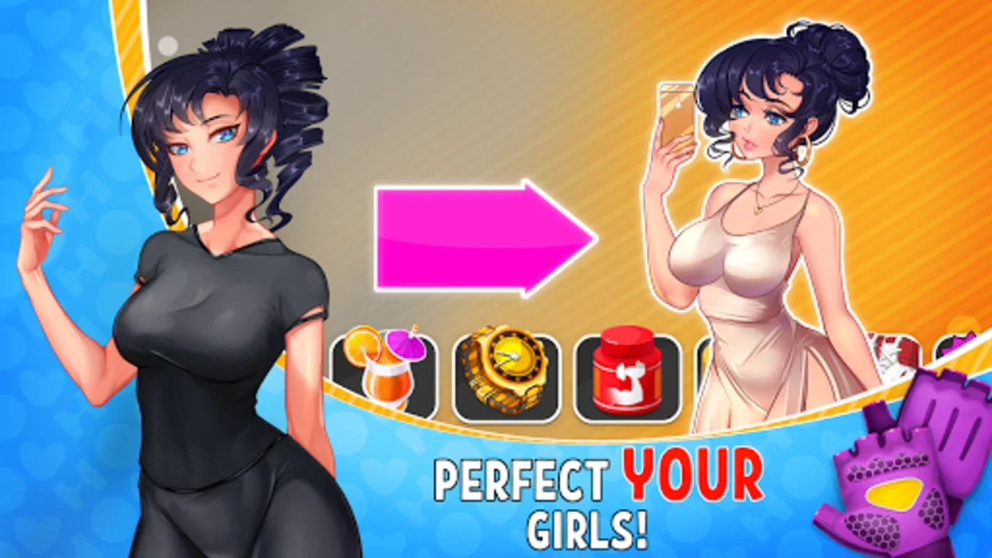 HOT GYM idle for Android - Build Your Virtual Fitness Empire