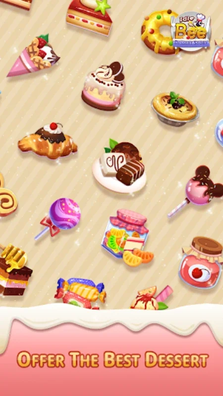 Idle Bee: Dessert Story - Build a Thriving Android Dessert Business