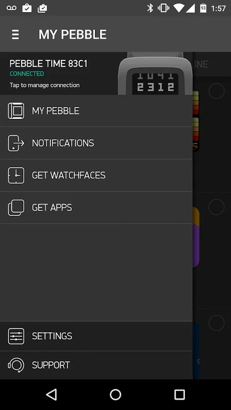 Pebble Time for Android: Manage and Customize Your Pebble Device