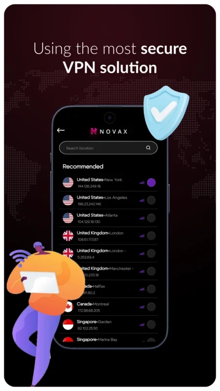 Nova X - Fast Secure VPN Proxy for Android - Free and Secure