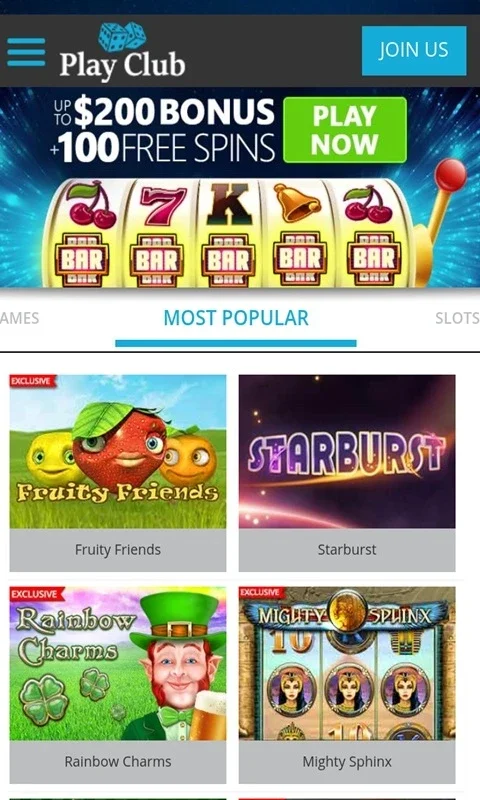 PlayClub Casino for Android: Risk-Free Entertainment