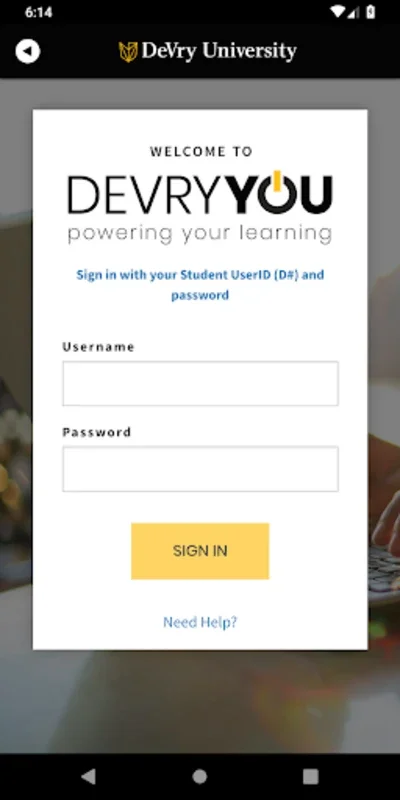 DeVry University for Android: Quality Education at Your Fingertips