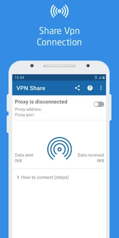 VPN Share for Android - Share VPN via WiFi Hotspot