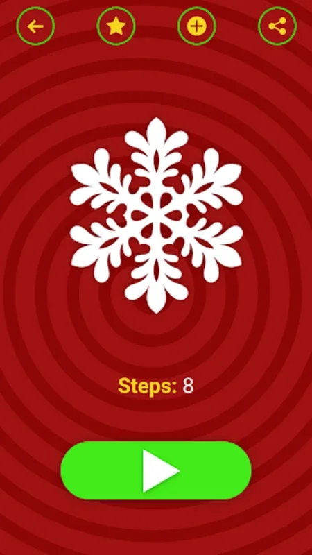 Cutting Snowflake From Paper for Android - Create Festive Snowflakes