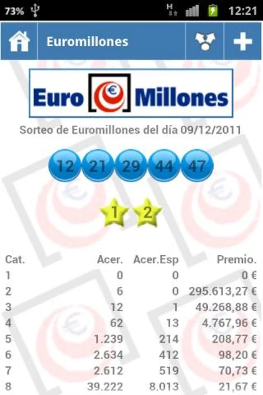 Resultados Loterias for Android - Check Spanish Lottery Results