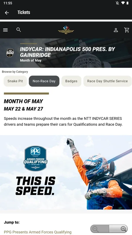 Indianapolis Motor Speedway (IMS) for Android - Comprehensive Info Hub