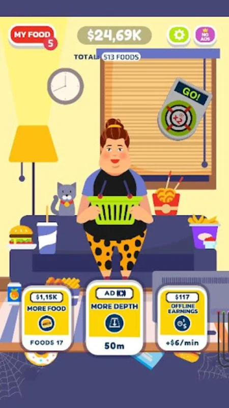 Eat Repeat for Android: Addictive Junk Food Collecting