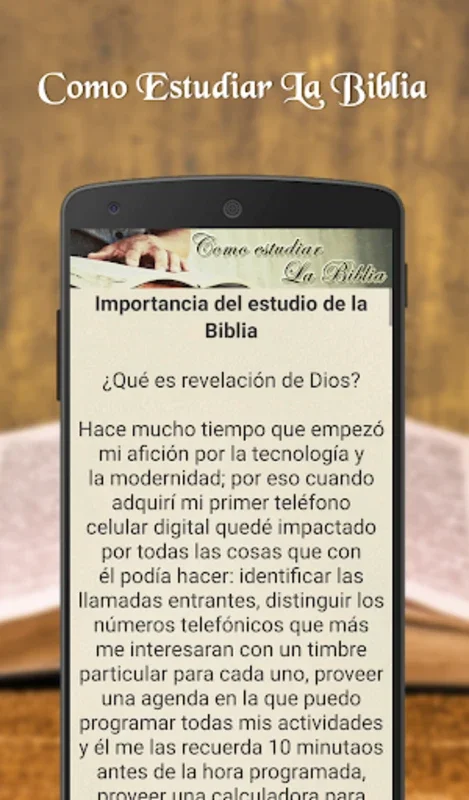 Como estudiar la Biblia for Android - Enrich Your Spiritual Journey