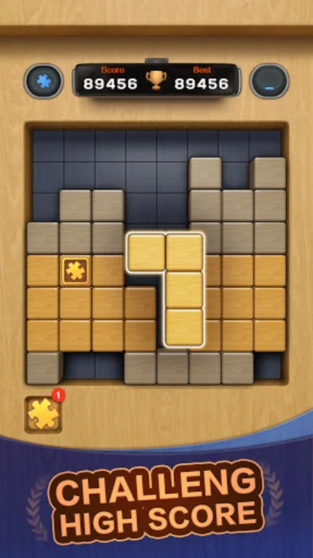 Jigsaw woods 3D block for Android - Engaging Puzzle Game