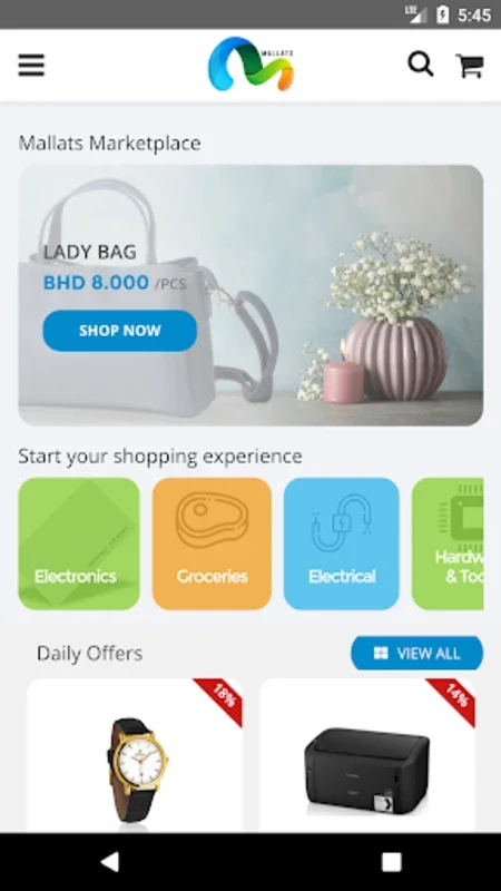 Mallats: Seamless Shopping on Android for GCC Users