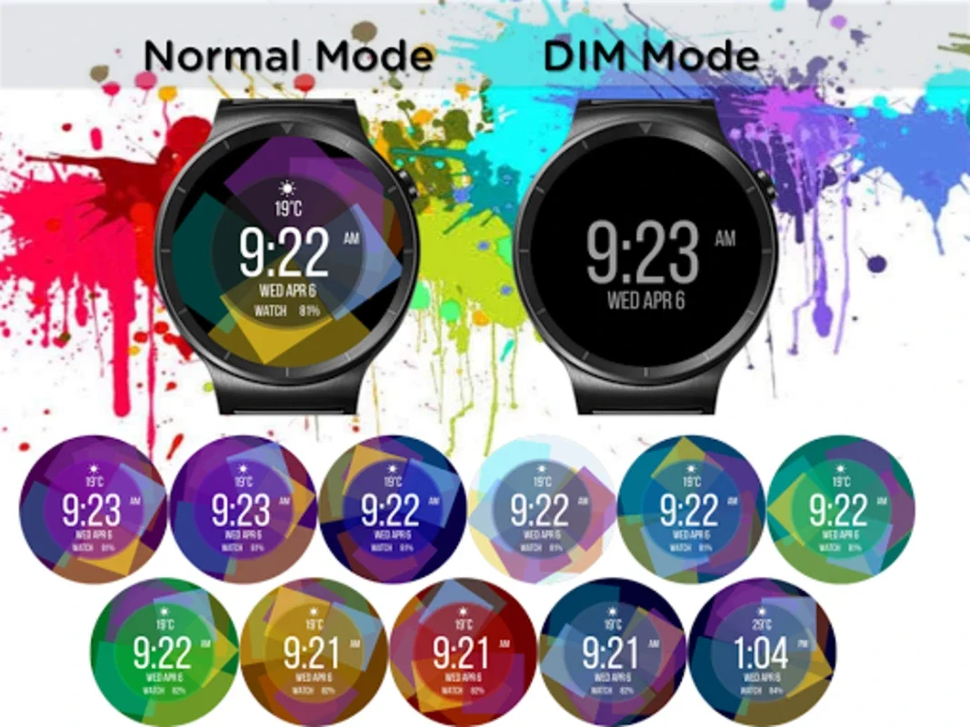 Spring Watch Face for Android - Vibrant & Functional