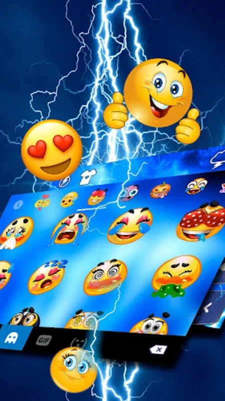 Cool Lightning Theme for Android: Customize Your Keyboard