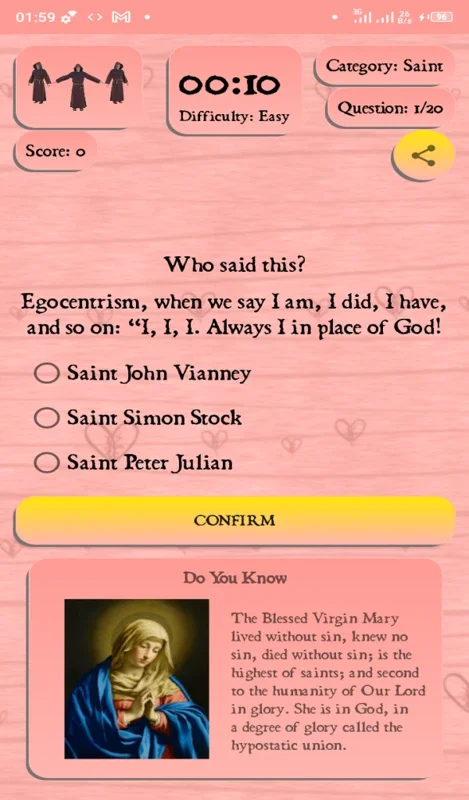 Catholic Quiz for Android: Enrich Your Faith Knowledge