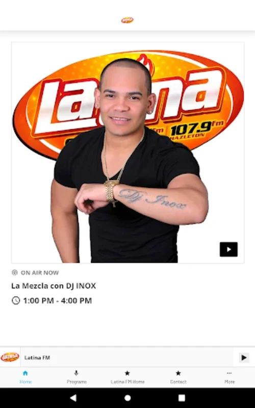 LATINA FM for Android - Seamless Tropical Music Stream