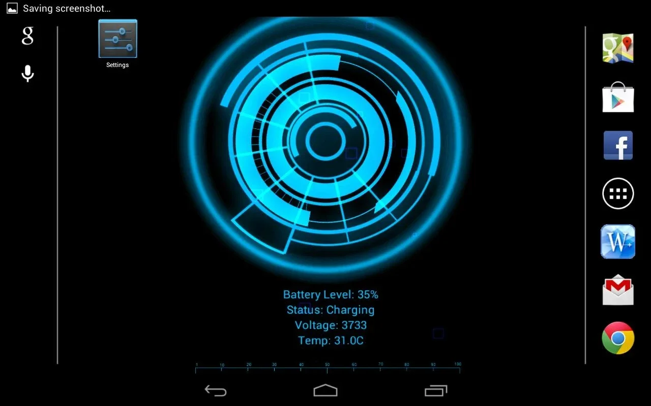 Battery Core Live Wallpaper(F) for Android - Enhance Your Device