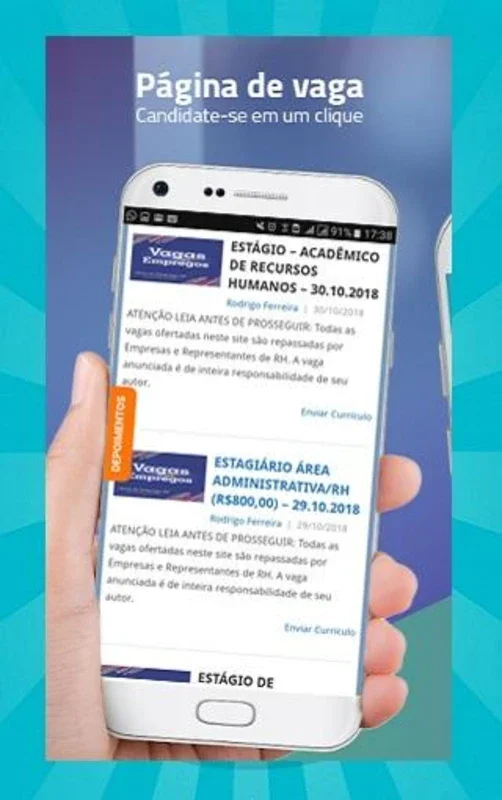 Hora do Emprego DF for Android - Find Verified Jobs Daily