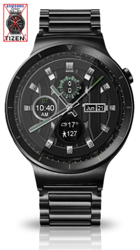 Ebonite Force HD WatchFace for Android: Customizable & Feature-Rich