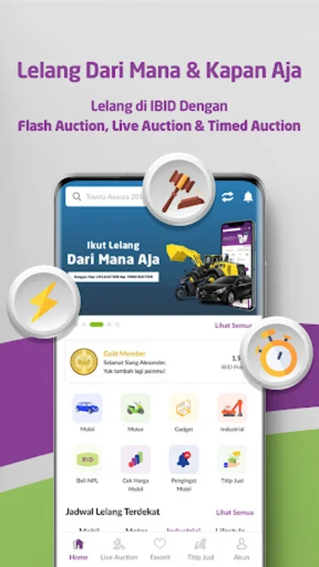 IBID - Balai Lelang Astra for Android: Seamless Auction Experience