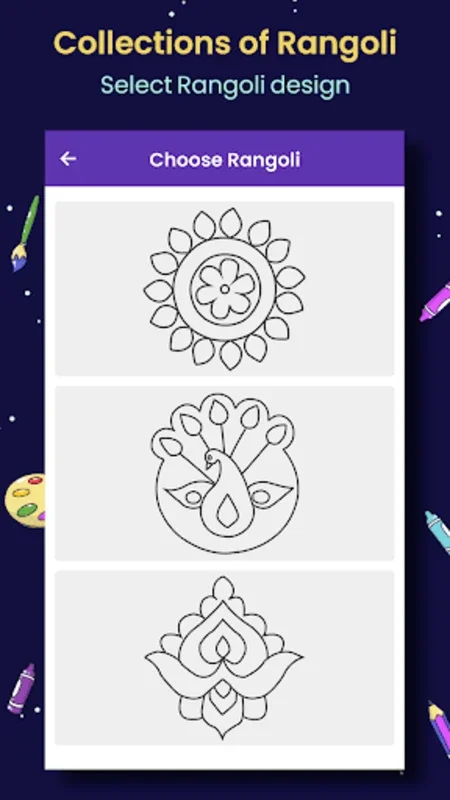 Draw Rangoli Step By Step for Android - Master the Art