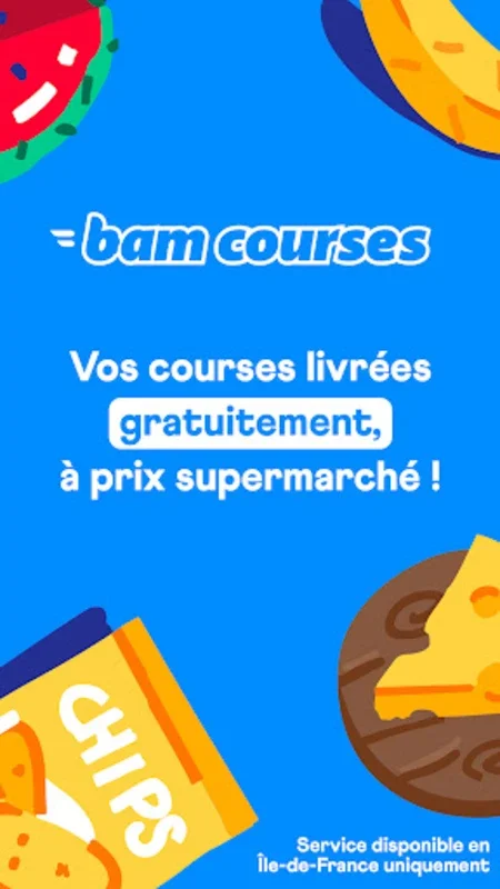 Bam Courses for Android - Quality Grocery Delivery in Ile - de - France