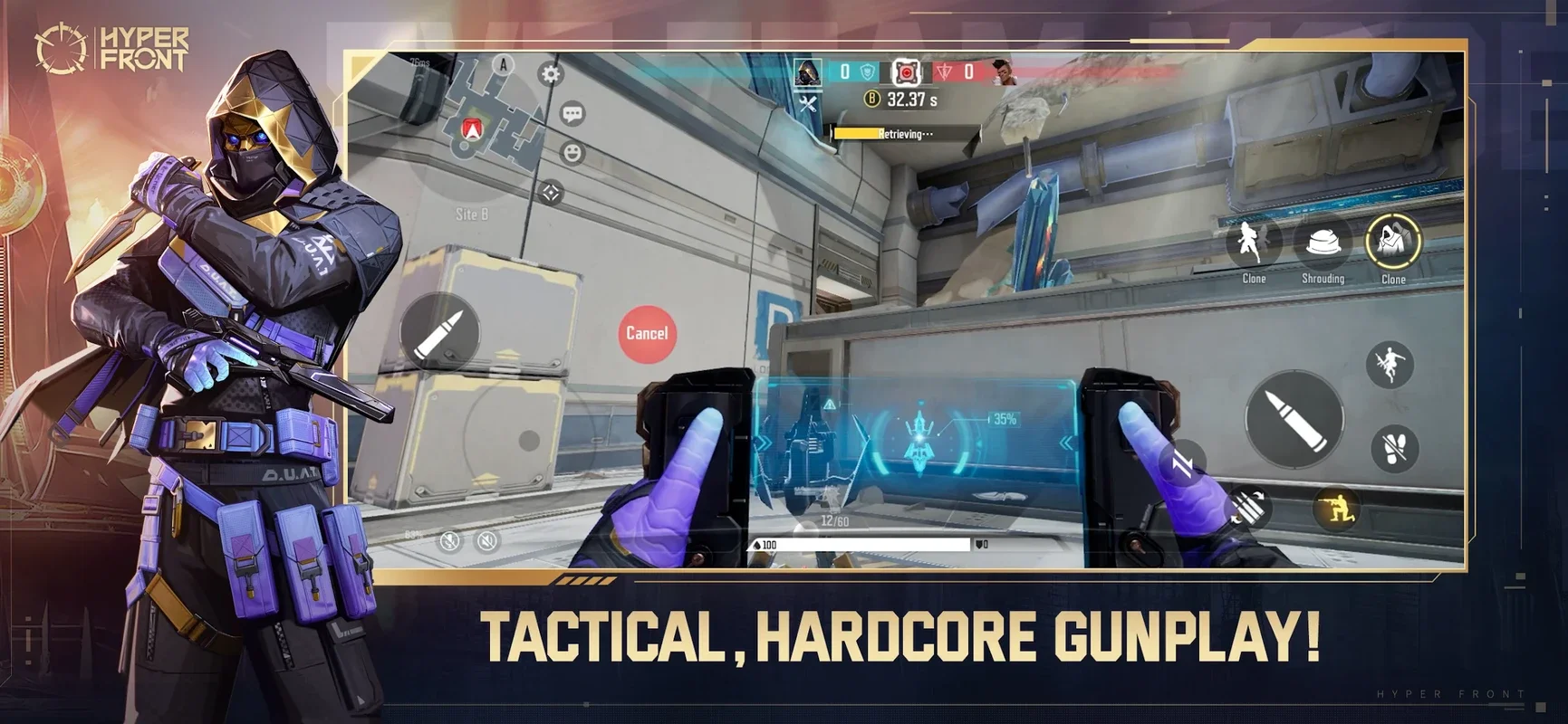 Hyper Front Lite for Android - An Engaging Hero Shooter