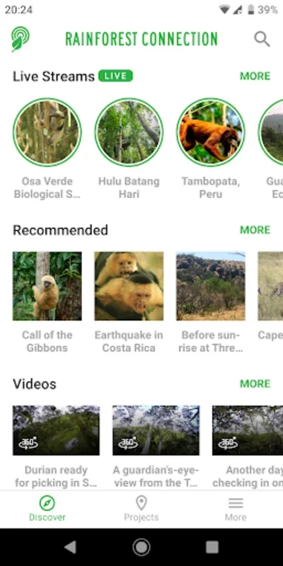 Rainforest Connection® Player for Android: Immerse in Global Rainforest Sounds