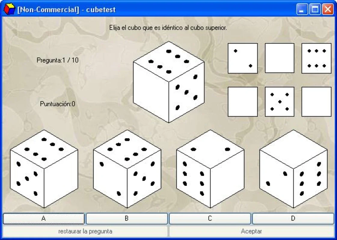 CubeTest for Windows - Enhance Spatial Perception