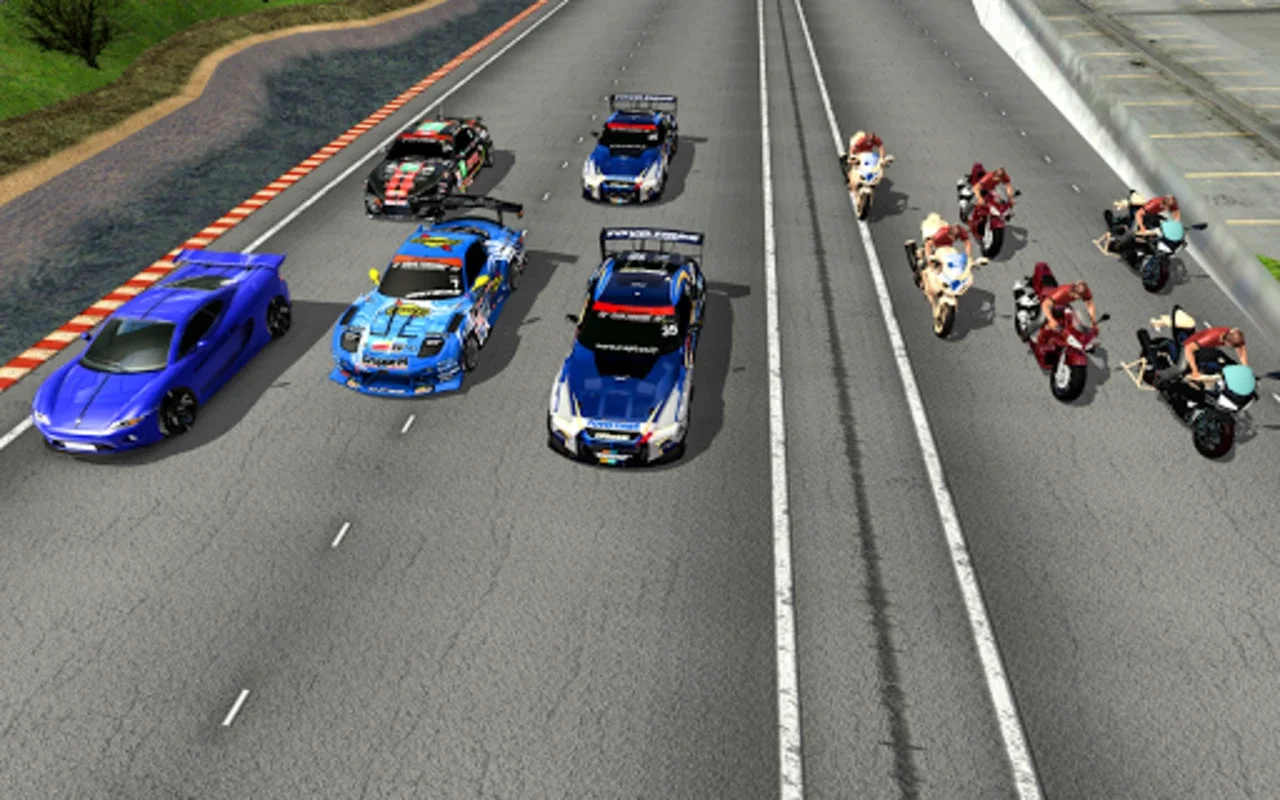 Car vs. Heavy Bike Racing for Android - No Download Needed, Just Play!